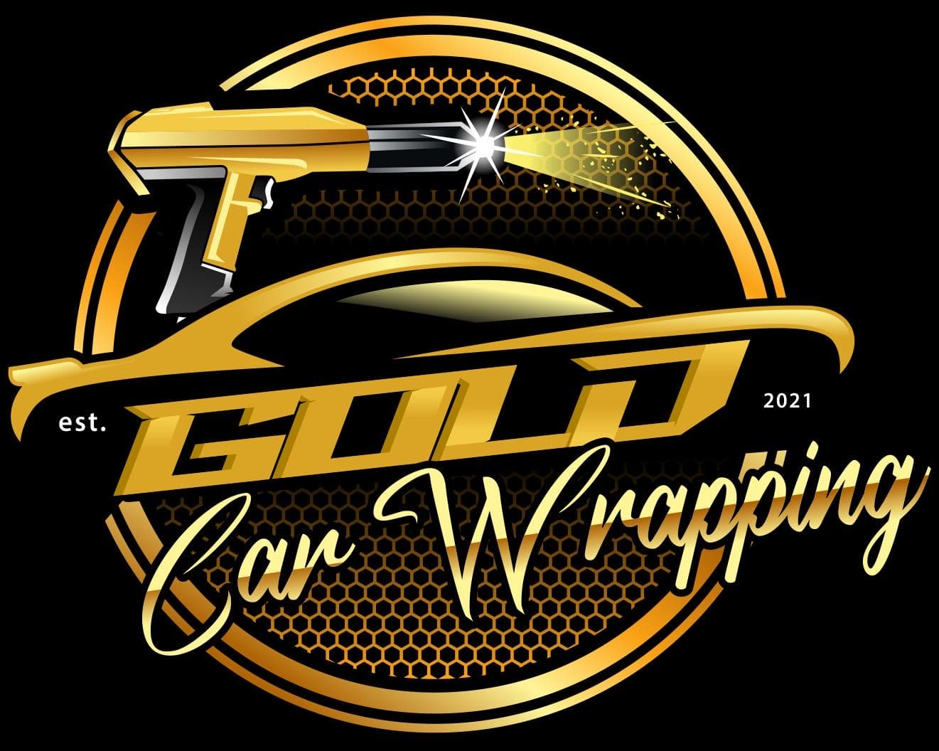 Logo Gold Car Wrapping